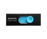ADATA 64GB UV220 czarno-niebieski - 425749 - zdjęcie 1